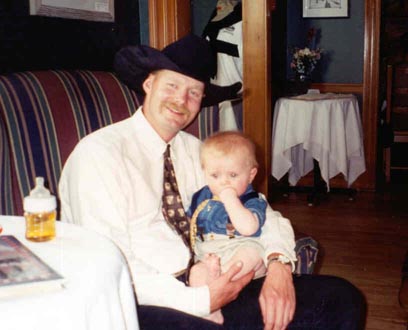 Andy with
Uncle John